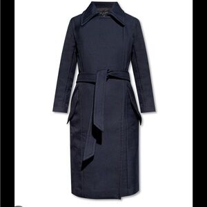 Rag & Bone navy blue trench coat, size XS, S.